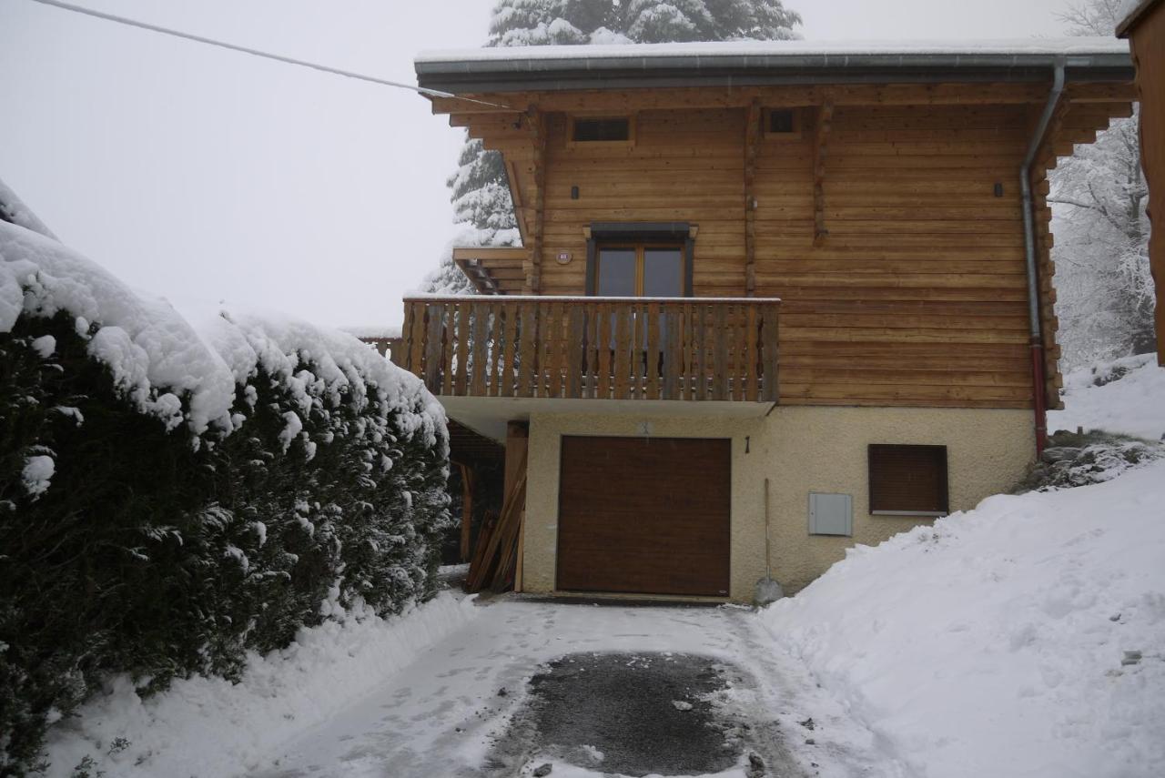 Chalet La Trouvaille Thollon-les-Memises Bagian luar foto