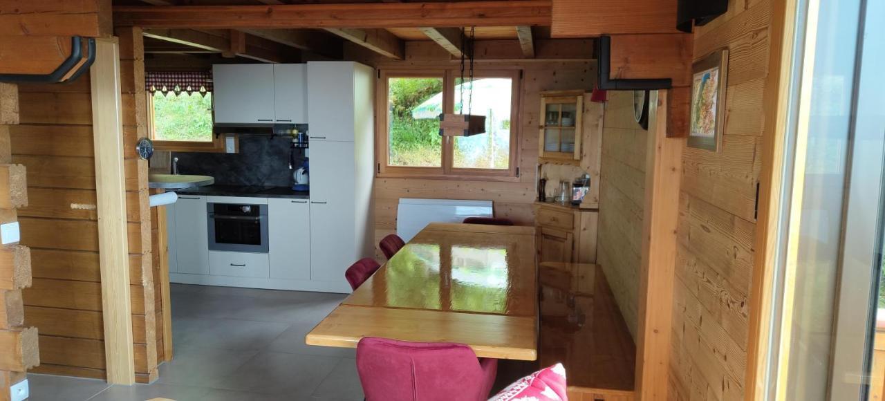 Chalet La Trouvaille Thollon-les-Memises Bagian luar foto