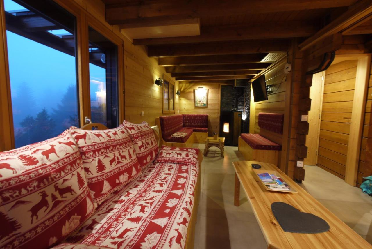 Chalet La Trouvaille Thollon-les-Memises Bagian luar foto