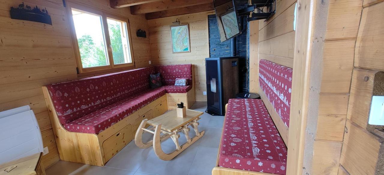 Chalet La Trouvaille Thollon-les-Memises Bagian luar foto