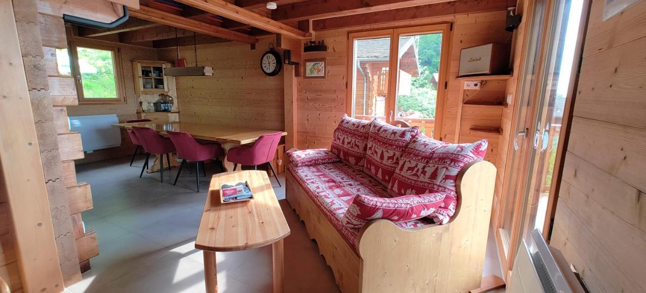 Chalet La Trouvaille Thollon-les-Memises Bagian luar foto