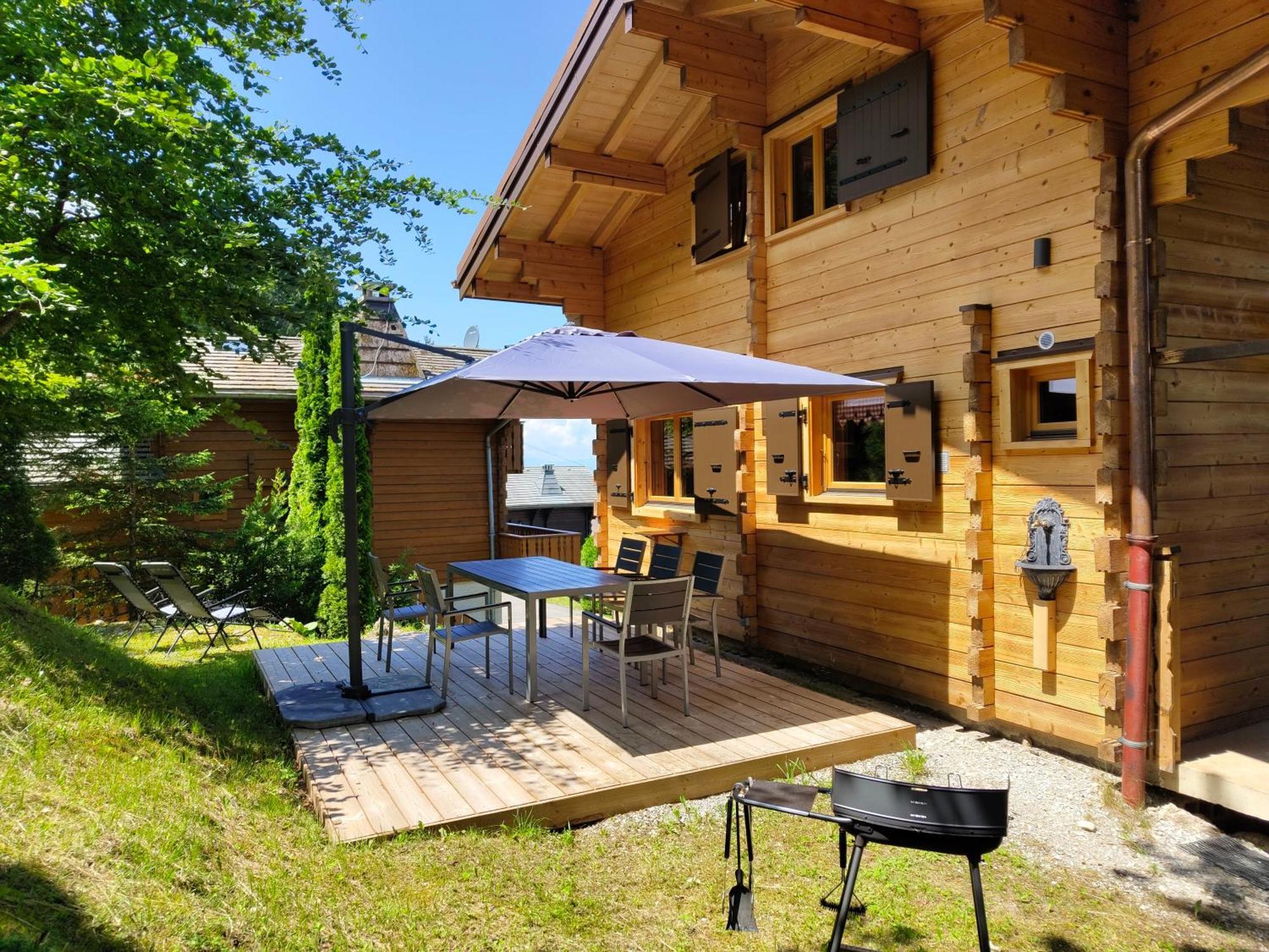 Chalet La Trouvaille Thollon-les-Memises Bagian luar foto